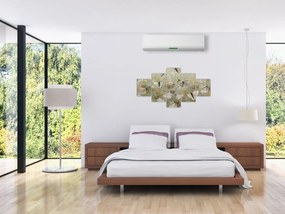 Obraz - Vintage motyle (125x70 cm)