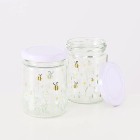 Słoiczki na miód HONEY, 2 sztuki x 240 ml