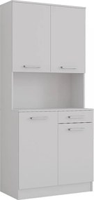 Bufet kuchenny biały 83.6x46x188.5 raul