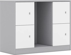 Szafka szkolna na pojemniki Blox BASE 110 index 2PG-3R-4F1