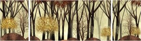 Obraz - Las dekoracyjny (170x50 cm)