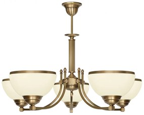 Klasyczny żyrandol mosiężny R-S5AE