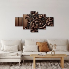Obraz - Wzór z drewna (125x70 cm)