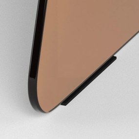 Brązowy szklany okrągły stolik ø 80 cm Samos – Actona