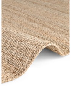 Okrągły dywan z juty w naturalnym kolorze ø 160 cm Bouclé Jaipur – Hanse Home