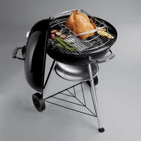 Grill węglowy Compact Kettle 57 cm czarny WEBER 1321004