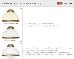 Plafon mosiężny R-PL3DE