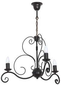 Żyrandol na łańcuchu MAURO 3xE14/60W/230V