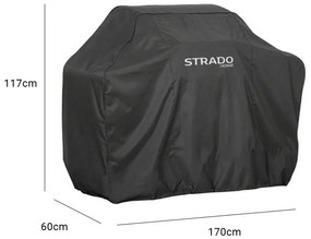 Wodoodporny pokrowiec na grilla/rower Strado 170x60x117