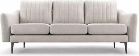 Sofa Valoris 3-osobowa welur – nowoczesna kanapa wolnostojąca do salonu