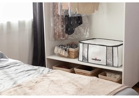 Tekstylny pojemnik do przechowywania ubrań próżniowy/usztywniany 65x50x26,5 cm Life – Compactor