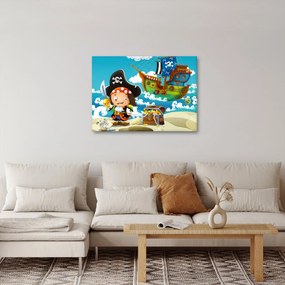 Obraz - Skarb piratów (70x50 cm)