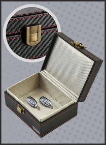 Pudełko na kluczyki karty telefon klatka faradaya keyless carbon