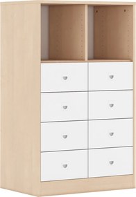 Szafka szkolna z szufladami Blox BASE 70 index 3PP-2R-8SB