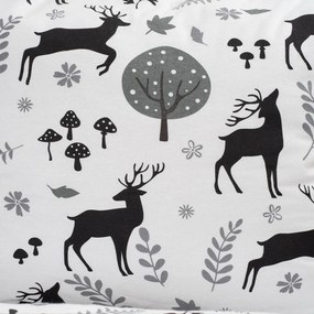 4Home Pościel flanelowa Autumn Forest, 140 x 220 cm, 70 x 90 cm