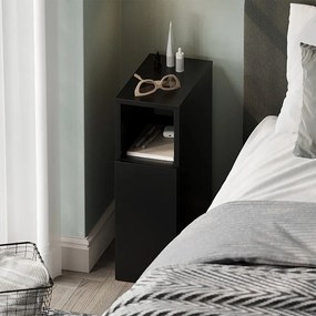 Stolik nocny czarny 20x35x59.5 enton
