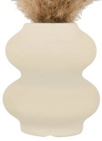 Kompozycja trawa pampasowa GLEN w ceramicznym wazonie, wys. 42 cm