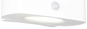 Zewnętrzna solarna lampa ścienna LED (wysokość 6 cm) Bilbao – Trio