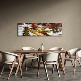 Obraz - Nadejście wiosny (170x50 cm)