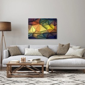 Obraz - Wielokątna abstrakcja 3D (70x50 cm)
