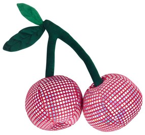 Pluszowa poduszka dekoracyjna 25x30 cm Disco Cherries – Catherine Lansfield