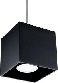 Kwadratowa lampa wisząca czarny M9-N97
