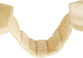 PawHut Zestaw schodków dla kota, montaż ścienny i sufitowy, dla kotów do 5 kg, Beżowy