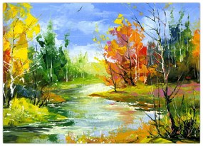 Obraz - Obraz krajobrazu (70x50 cm)