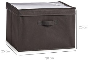 Materiałowy organizer do szafy BOXX z uchwytem, 20 l