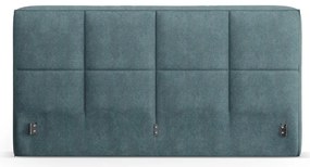 Niebieski tapicerowany zagłówek 170,5x100 cm Darren – Micadoni