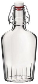 Bormioli Rocco Szklana butelka z zamknięciemklipsowym Fiaschetta, 250 ml