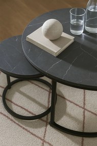 Zestaw 2 stolików Renty Center