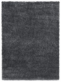 Dywan shaggy poliestrowy Brilliant szary 60 cm x 110 cm