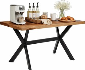 Loftowy stół z drewna sheesham– brązowy B4-F78