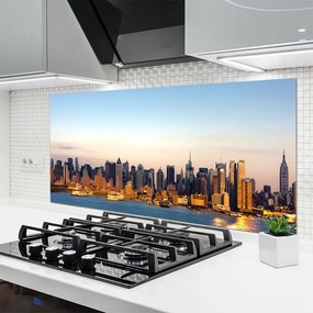 Szkło do Kuchni na Ścianę Architektura Europejskich Miast