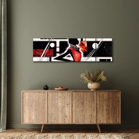 Obraz obrazu starożytnej damy (170x50 cm)