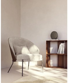 Jasnobrązowy fotel Eamy – Kave Home