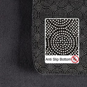 Dywan pluszowy Sky szary antypoślizgowy do prania 200 cm x 290 cm