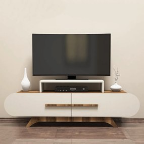 Stolik pod telewizor Rose Walnut Cream