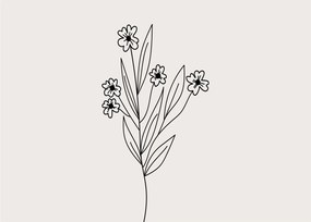 Obraz - Meadow Flower N⁰1 (70x50 cm)