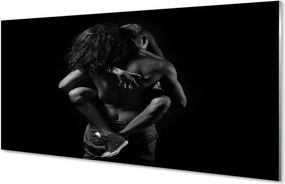 Panel szklany do Kuchni Bliskość Mężczyzny i Kobiety