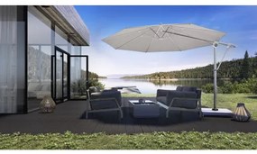 EXPERT 350P - parasol ogrodowy z drążkiem bocznym : Substancja Desen - T820