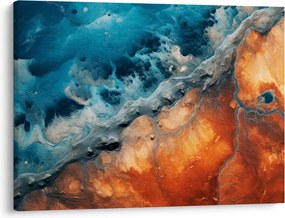 Obraz - Woda i ogień (70x50 cm)