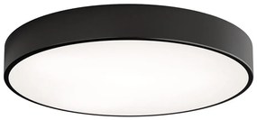 Plafon CLEO 5xE27/24W/230V d. 60 cm czarny