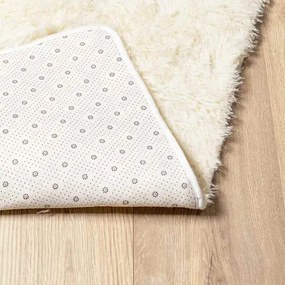 Kremowy nowoczesny dywan shaggy 120x170 N7-L93