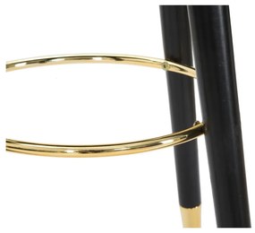 Czarny hoker Mauro Ferretti Paris Nero/Gold