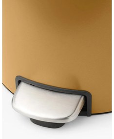 Stalowy kosz na śmieci z pedałem w kolorze złota 30 l NewIcon – Brabantia