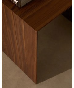 Stolik w dekorze orzecha 40x55 cm Litto – Kave Home
