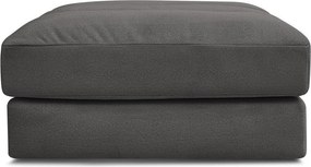 Czarny aksamitny podnóżek Sierra – Bobochic Paris