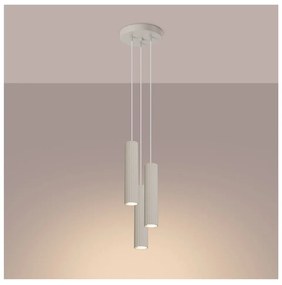 Kremowa lampa wisząca ø 19,5 cm Gleam – Nice Lamps